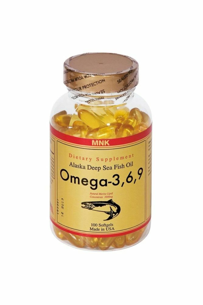 MNK Omega 3-6-9 100 Softgel Balık Yağı
