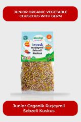 Organik Ruşeymli Sebzeli Kuskus 250gr3Paket Couscous with Organic Wheat Germ Vegetables 250gr3pack