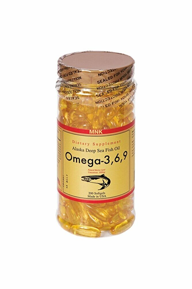 MNK Omega 3-6-9 200 Kapsül Balık Yağı