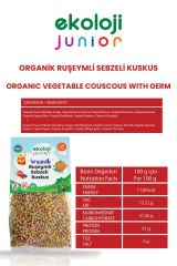 Organik Ruşeymli Sebzeli Kuskus 250gr 6Paket Couscous with Organic Wheat Germ Vegetables250gr6pack