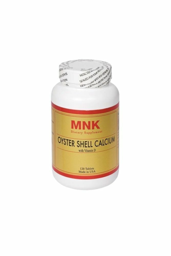 MNK Oyster Shell Calcium With Vitamin D Tablet 120lik
