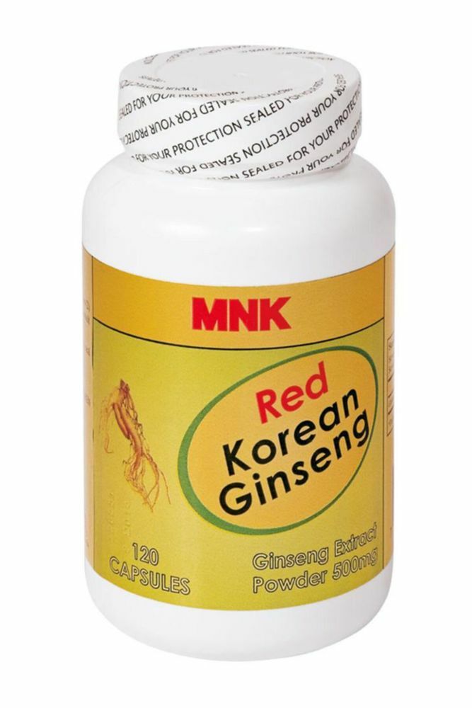 MNK Red Korean Ginseng 120 Kapsül Kırmızı Kore Ginsengi
