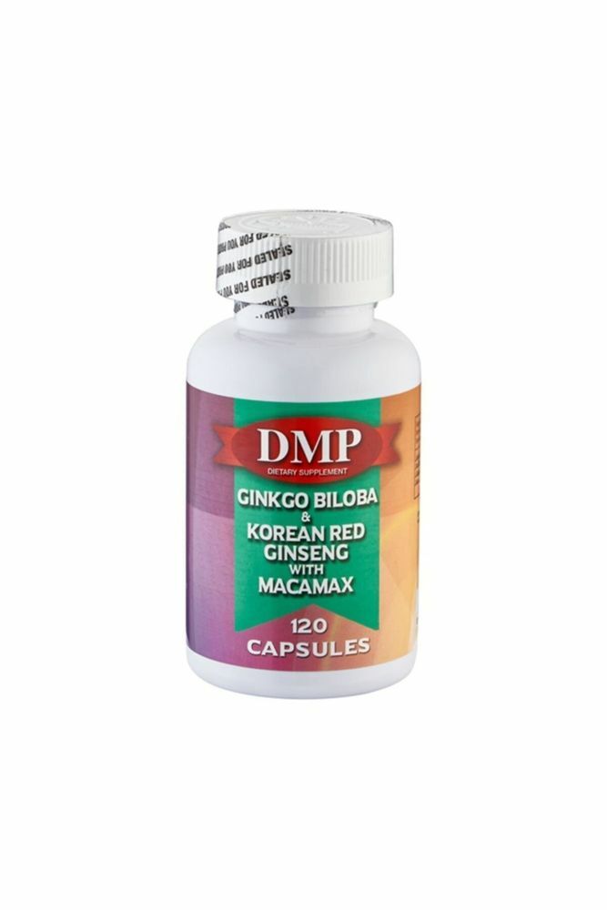 DMP Ginkgo Biloba Plus Korean Red Ginseng With Macamax 120 Kapsül