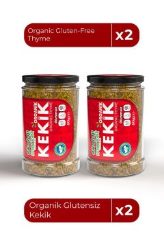 Organik Glutensiz Kekik 30 Gr x2 / Organic Gluten-Free Thyme 30 Gr x2