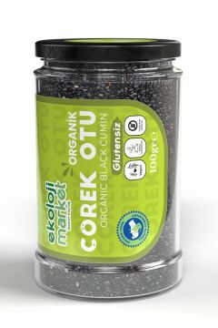 Organik Glutensiz Çörek Otu 100 Gr x2 / Organic Gluten-Free Black Cumin 100 Gr x2