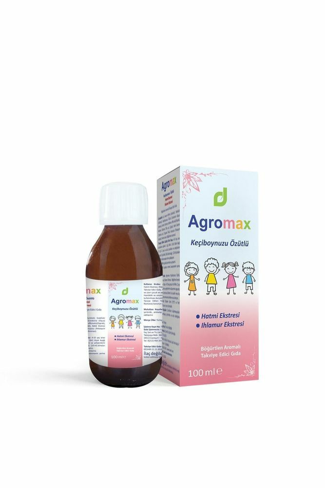 Destek Agromax Keçiboynuzu Özütlü Şurup Çocuklar İçin 100 ml