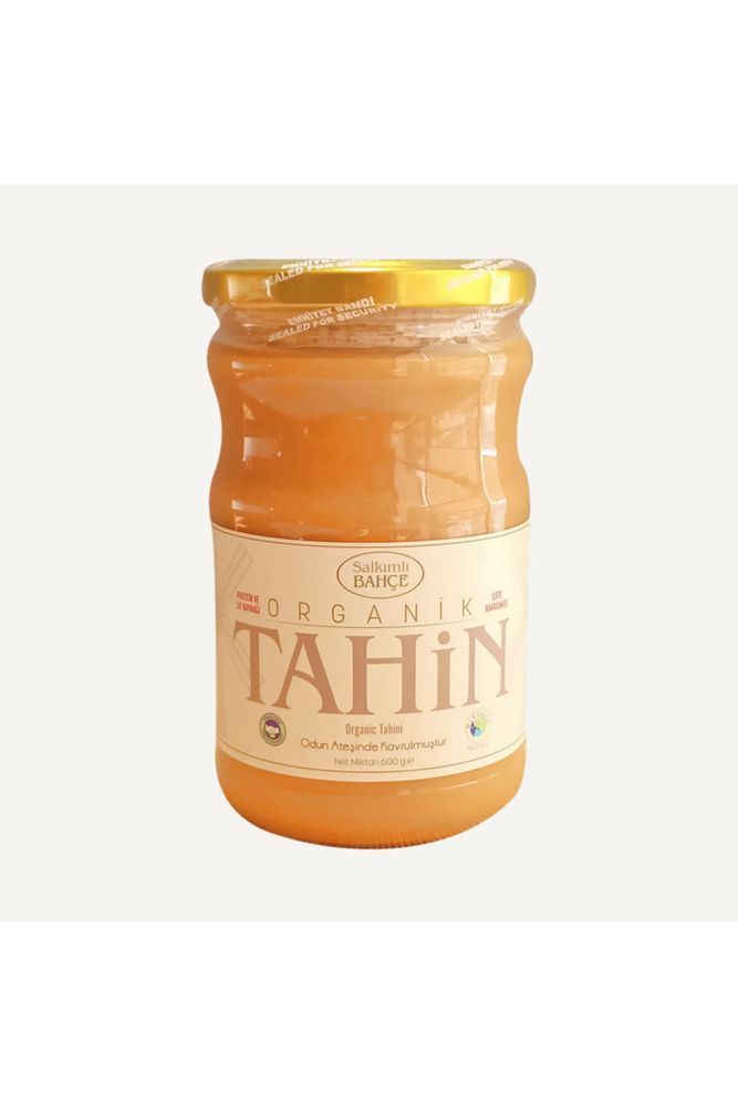 Salkımlı Bahçe Organik Tahin Çifte Kavrulmuş 600g