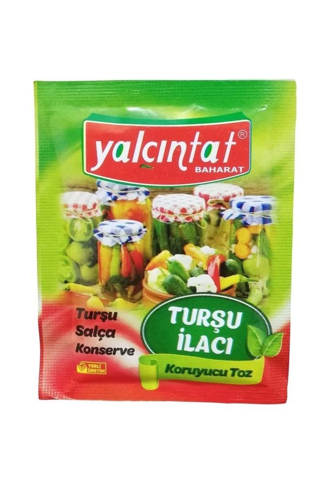 Yalçıntat Baharat Turşu İlacı Koruyucu Toz 10g