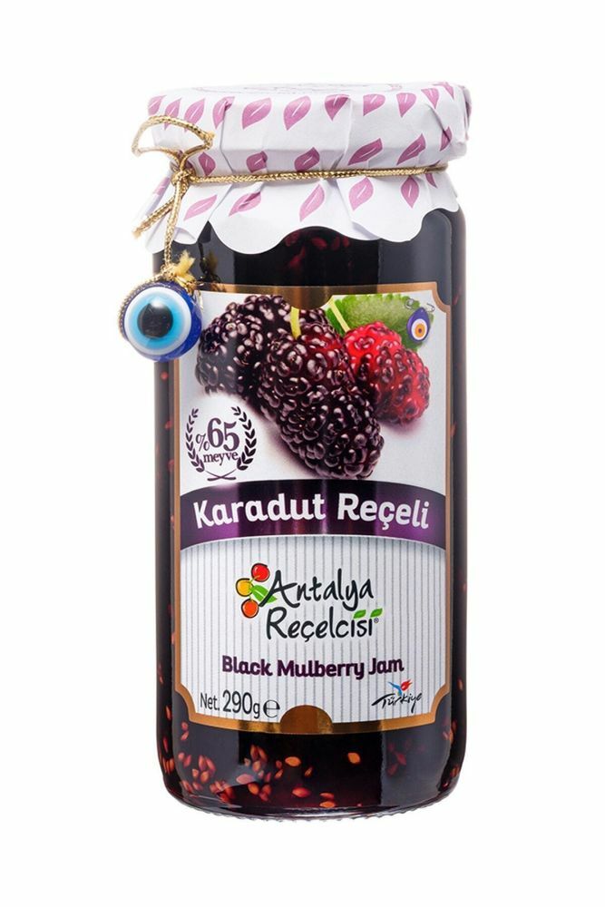 Antalya Reçelcisi Karadut Reçeli 290g Cam Kavanoz