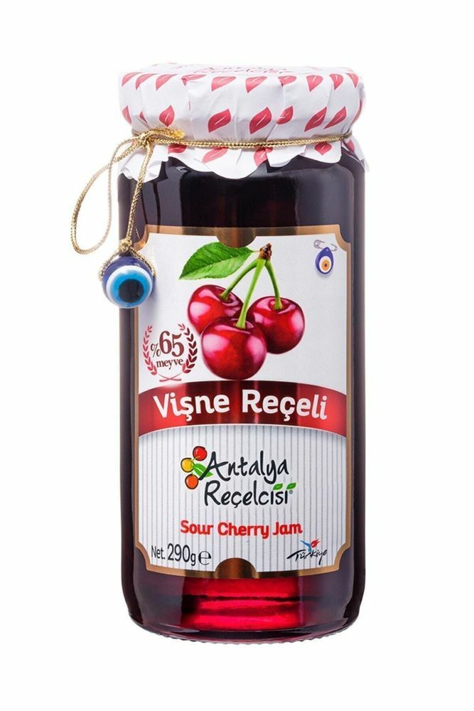 Antalya Reçelcisi Vişne Reçeli Gurme Serisi %65 Meyve 290g