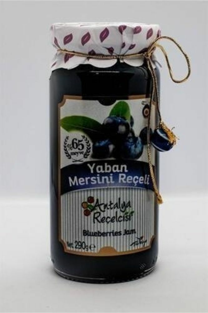 Antalya Reçelcisi Yaban Mersini Reçeli Gurme Serisi %65 Meyve 290g