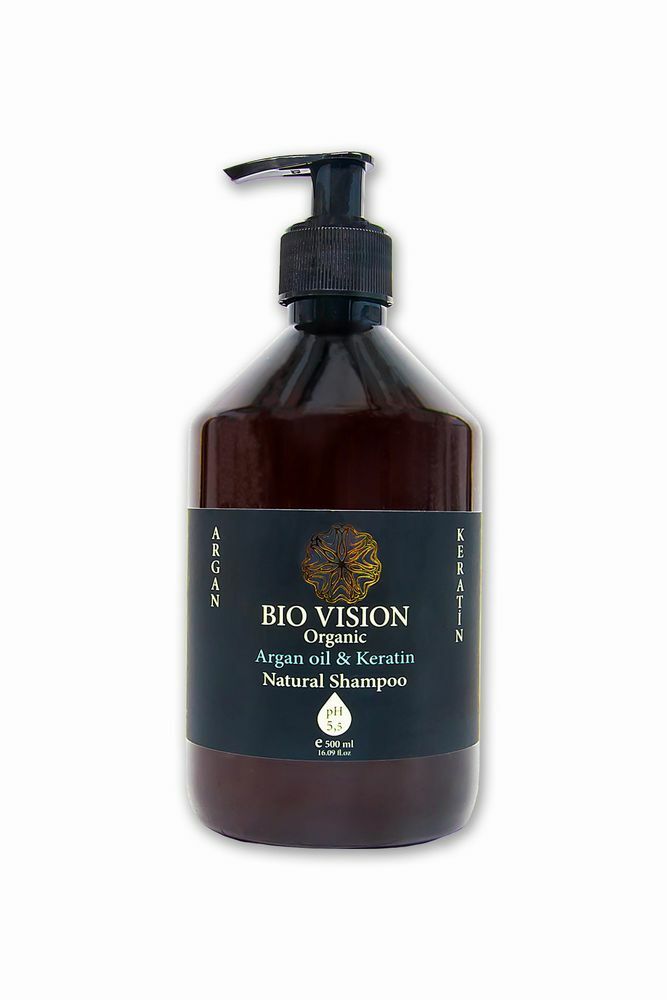 Biovision Organik Argan Ve Keratin Şampuanı 500 ml