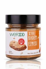 Wefood Şekersiz %100 Badem Ezmesi Sade 200g