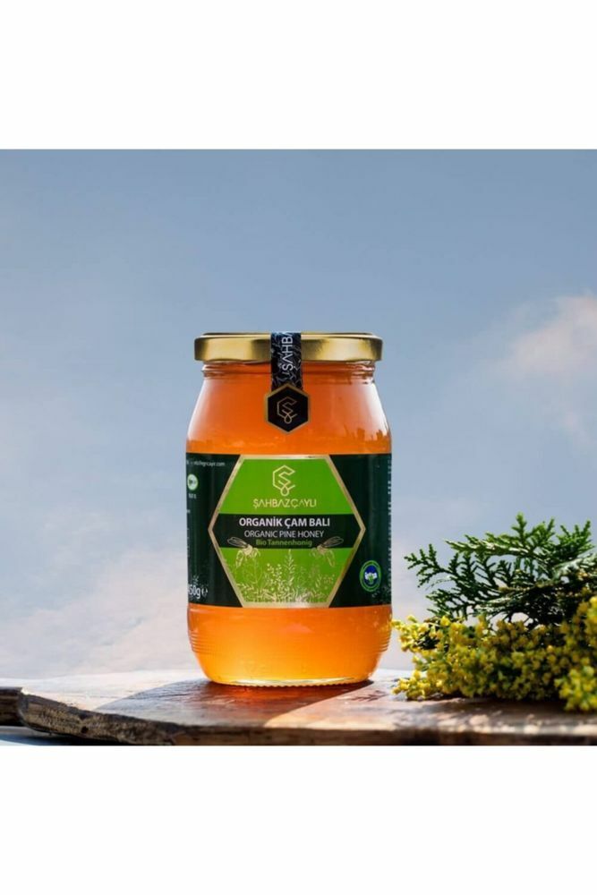 Şahbaz Çaylı Organik Çam Balı 450g