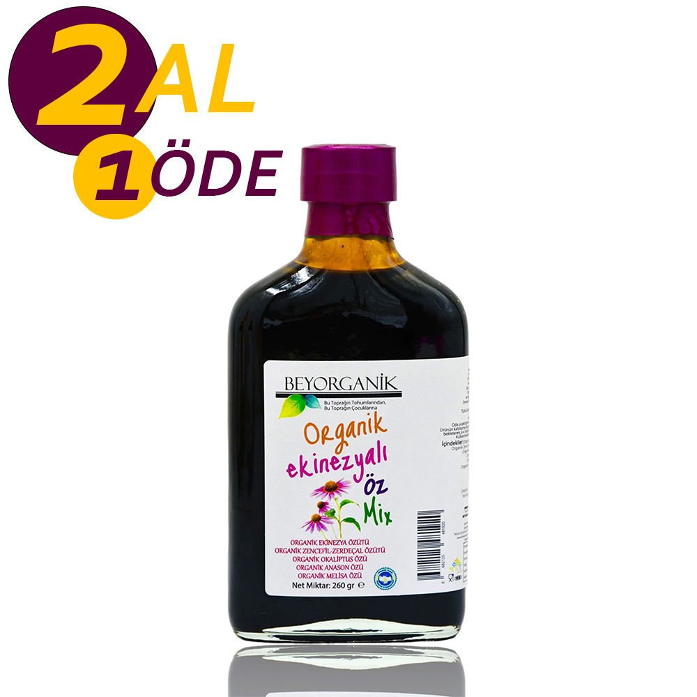 BEYORGANİK Organik Ekinezyalı Öz Miks 260g (2 Al 1 Öde)