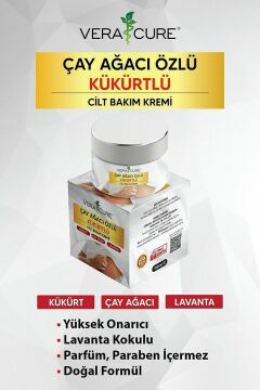 Çay Ağacı Özlü Kükürtlü Uyuz Kaşıntı Kremi (150ML)