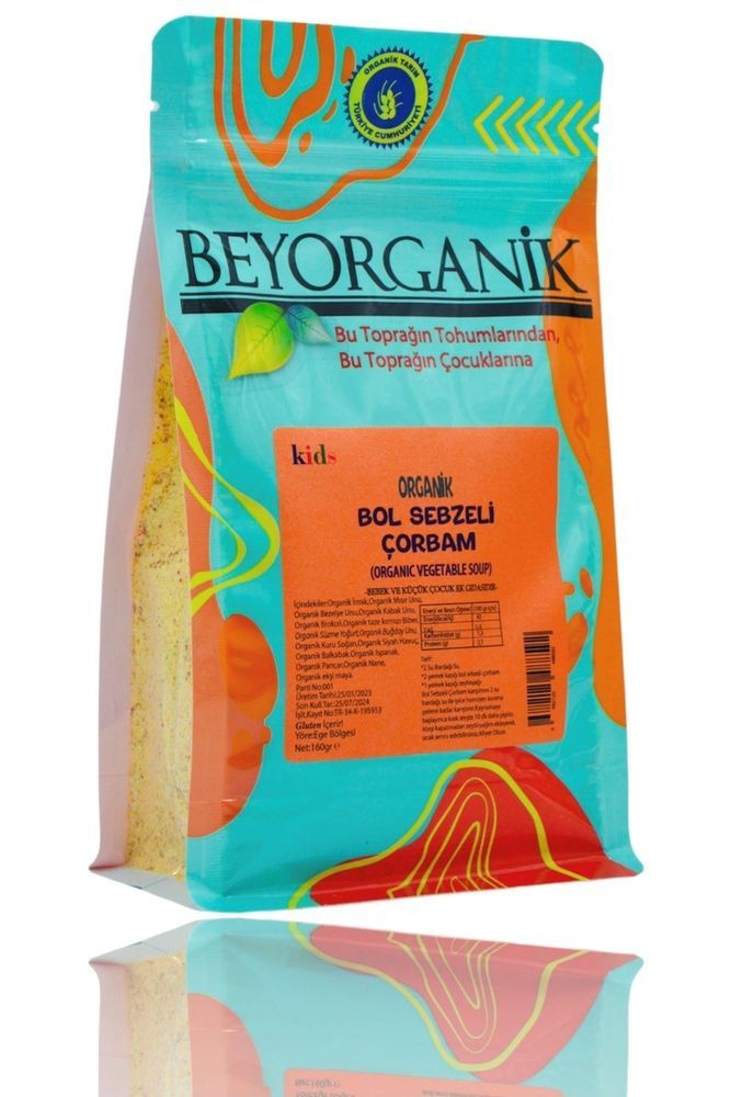 BEYORGANİK Organik Bol Sebzeli Çorbam 160g