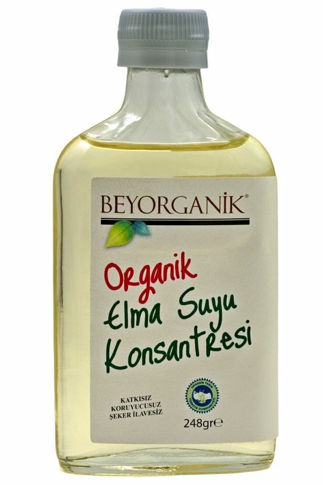 BEYORGANİK Organik Elma Suyu Konsantresi %100 Elma 248g