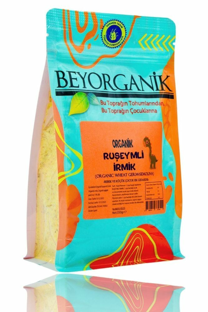 BEYORGANİK Organik İrmik Ruşeymli 350g