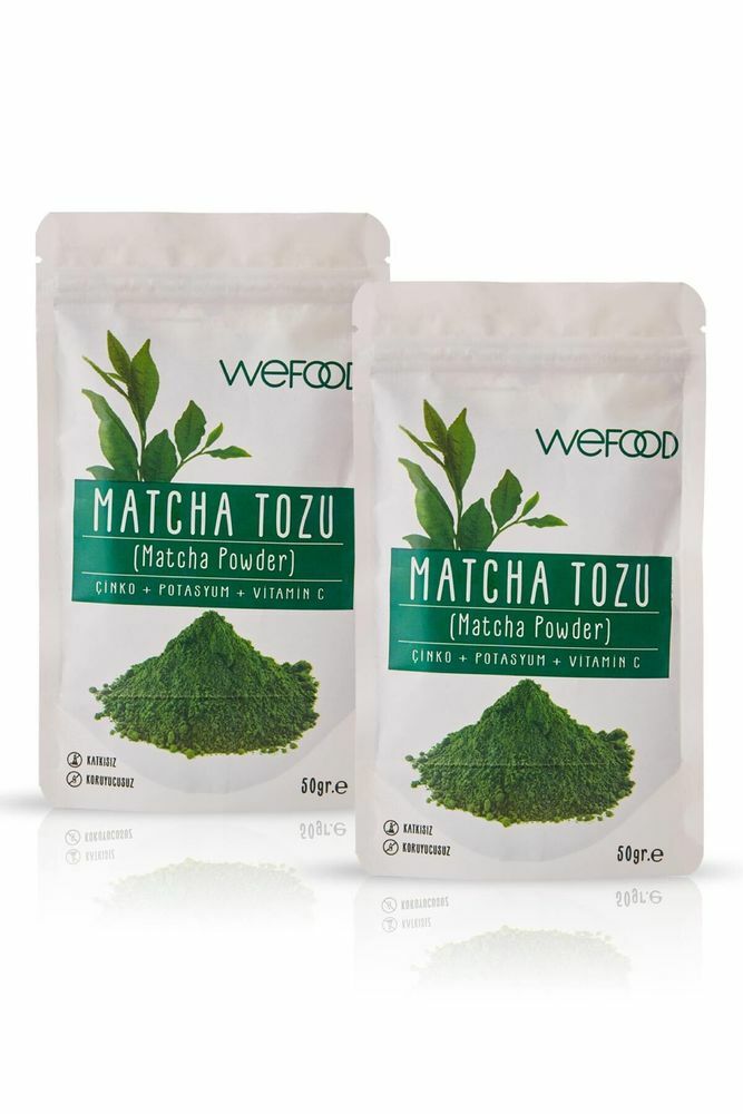 Wefood Matcha Tozu 50g (2 Adet)