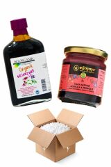 Natureller Kış Kutusu (Beyorganik Organik Ekinezyalı Öz Miks - Eğriçayır Kara Mürver Acerola Propolis Karışımı)