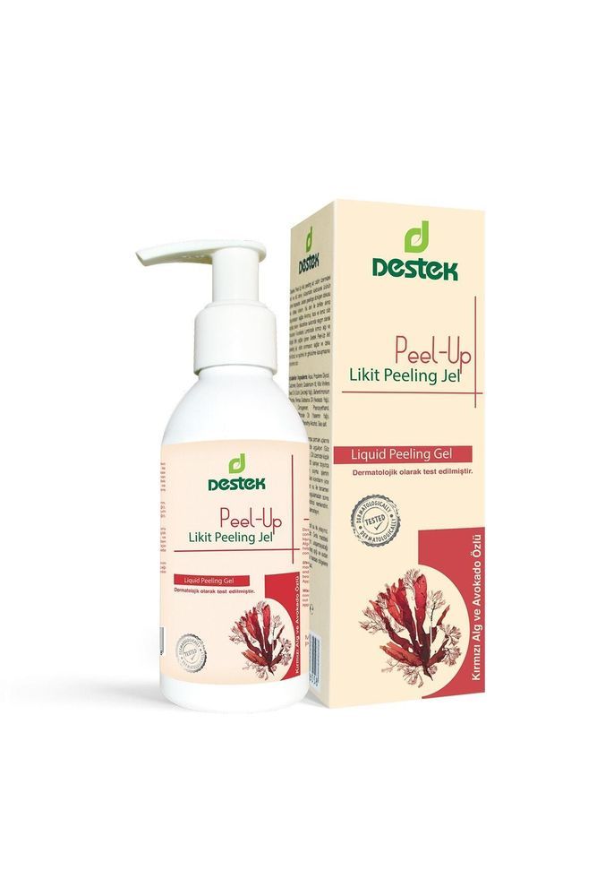 Destek Likit Peeling Jel (Kırmızı Yosun Özlü) 150 ml