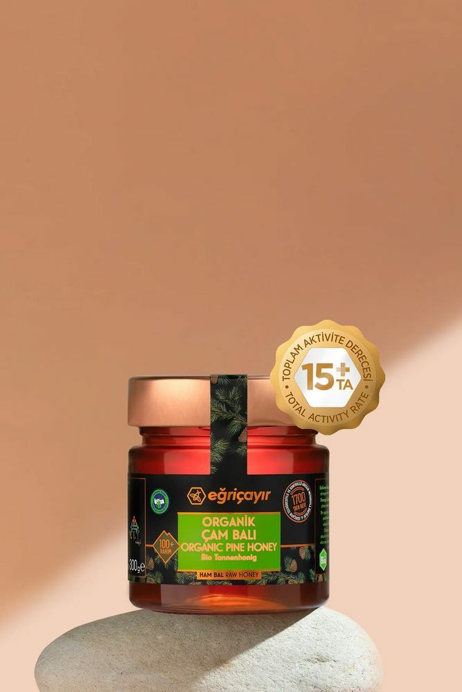 Eğriçayır Organik Çam Balı Ta15+ 300g