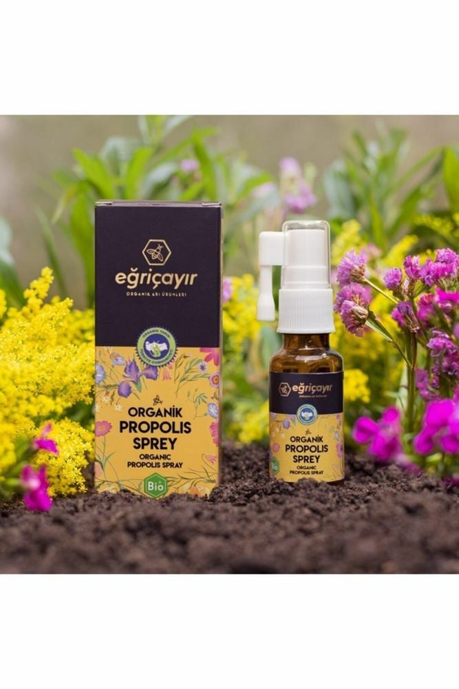 Eğriçayır Organik Propolis Boğaz Spreyi 20 ml