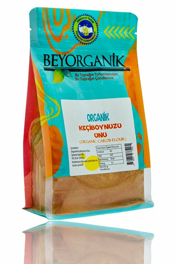 BEYORGANİK Organik Keçiboynuzu Unu 250g