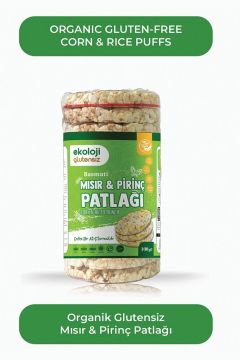 Glutensiz Mısır Patlağı 100 Gr 6 lı Paket Gluten Free Corn Pops 100 Gr 6 Pack