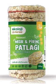 Glutensiz Mısır Patlağı 100 Gr 3 lü Paket Gluten Free Corn Pops 100 Gr 3 Pack