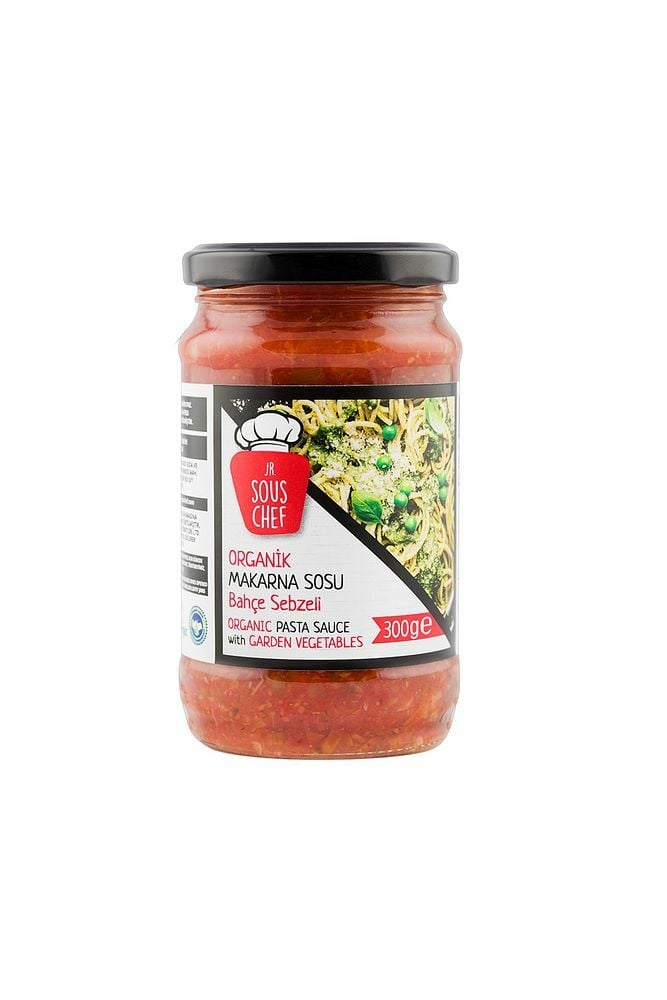 Organik Makarna Sosu Sebzeli