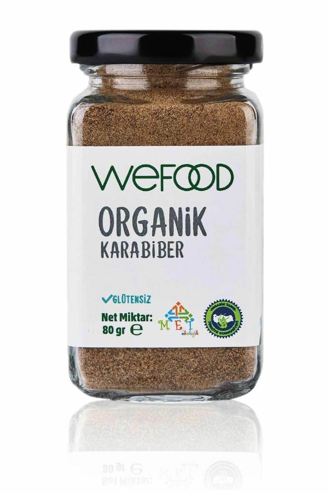 Wefood Organik Karabiber 80g