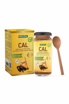 Cal Keçiboynuzu Pekmezli Arı Sütlü Zeytin Yapraklı (kilo Aldırıcı) Macun 300 Gr