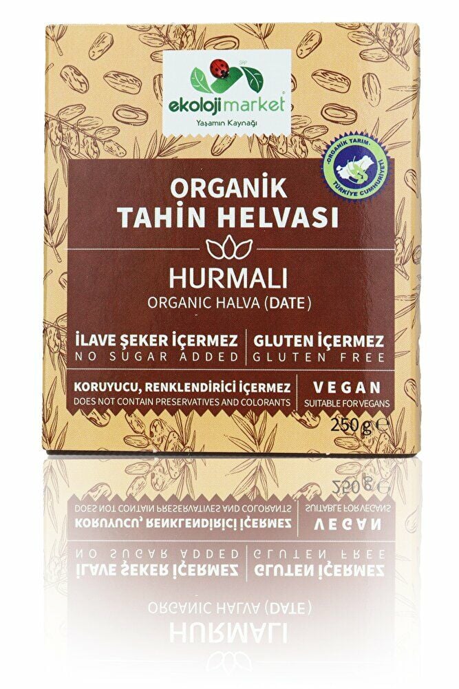 Ekoloji Market Organik Tahin Helvası Hurmalı