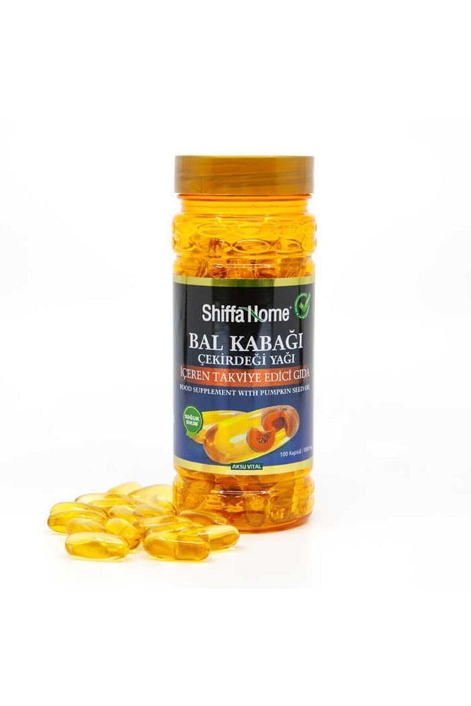 Bal Kabağı Çekirdeği Yağı 100 Kapsül 100 mg