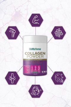 Kolajen - Collagen Powder Kolajen, Glutatyon & Hyaluronik Asit & C Vitamini Takviye Edici Gıda