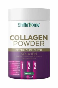 Kolajen - Collagen Powder Kolajen, Glutatyon & Hyaluronik Asit & C Vitamini Takviye Edici Gıda