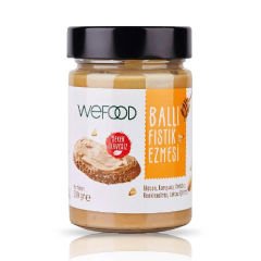 Wefood Şekersiz Ham Ballı Fıstık Ezmesi 300g