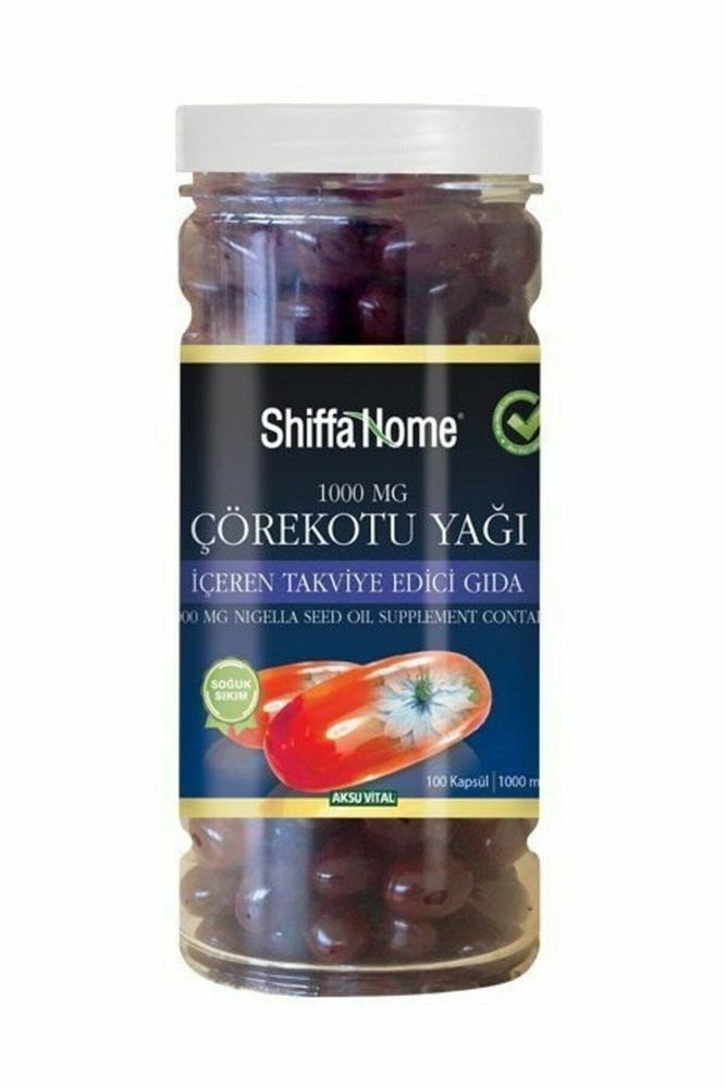 Aksu Vital Çörekotu Yağı Çörek Otu 1000 mg X 100 Softgel Yenilenmiş Ambalajda