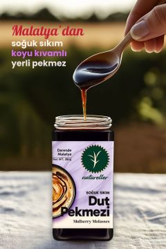 Dut Pekmezi Soğuk Sıkım Malatya - 380 gr (2 Adet)