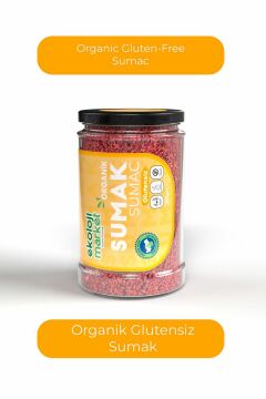Organik Glutensiz Sumak 90 Gr / Organic Gluten-Free Sumac 90 Gr