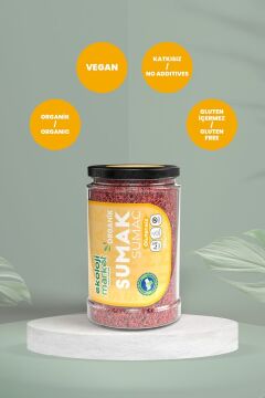Organik Glutensiz Sumak 90 Gr / Organic Gluten-Free Sumac 90 Gr