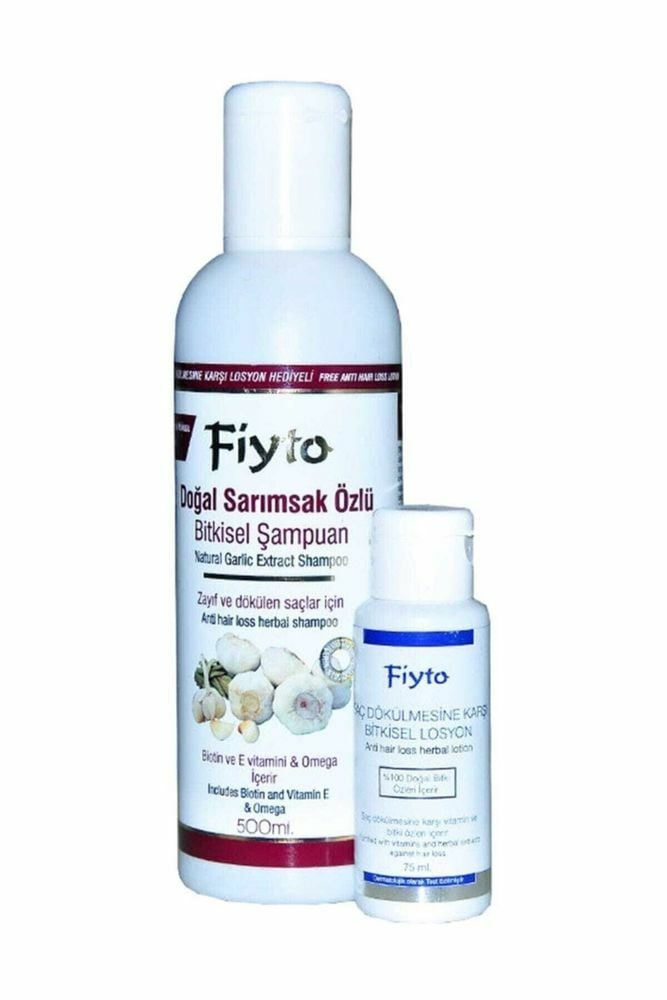 Fiyto Sarımsak Özlü Güçlendirici Şampuan 500 ml Serum Hediyeli