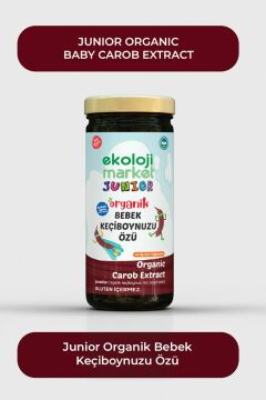 Organik Bebek Keçiboynuzu Özü 290 Gr 6 lı Paket Organic Baby Carob Extract 290 Gr 6 Pack