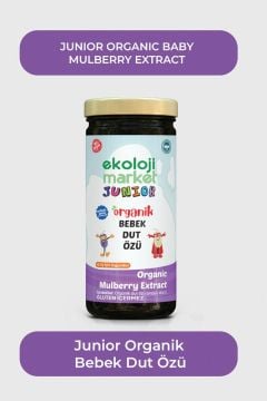 Organik Bebek Dut Özü 290 Gr 6 lı Paket Organic Baby Mulberry Extract 290 Gr 6 Pack