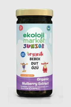 Organik Bebek Dut Özü 290 Gr 6 lı Paket Organic Baby Mulberry Extract 290 Gr 6 Pack