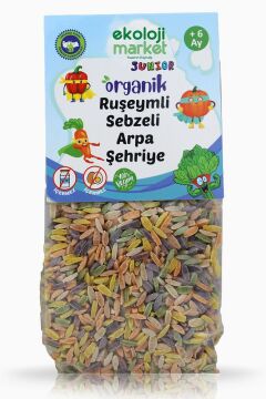 Organik Ruşeymli SebzeliArpaŞehriye250gr12Paket Organic Vermicelli VegetableBarleyNoodle250Gr12pack