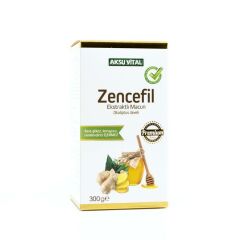Aksu Vital Organik Okaliptus Ilaveli Zencefil Ekstraktlı %100 Doğal Macun 300g