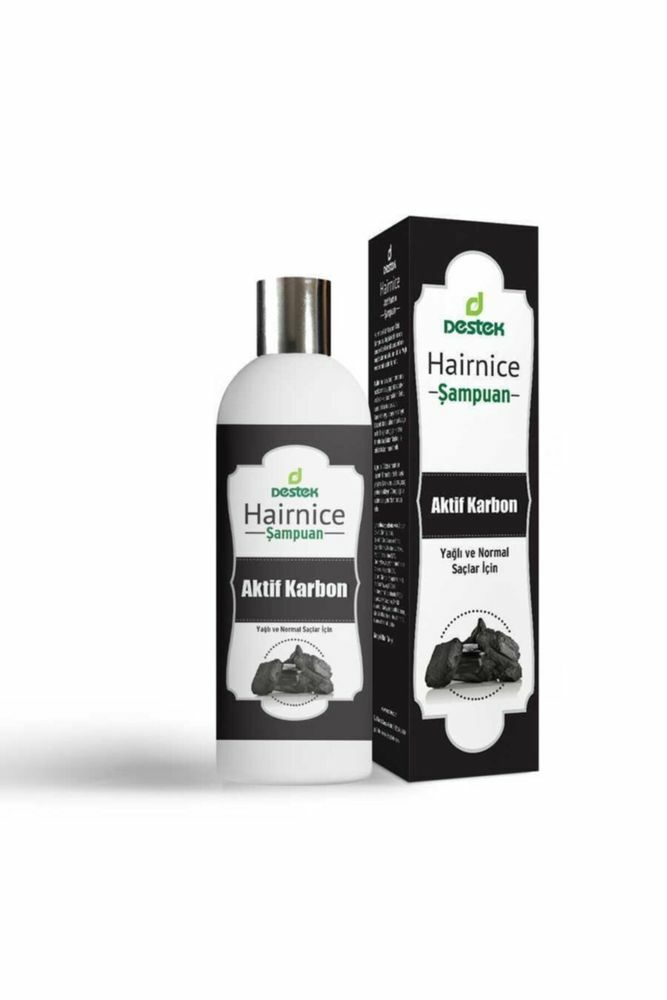 Destek Hairnice Aktif Karbon Şampuan 330 ml